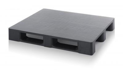 Antistatic ESD Pallets with closed cover without retaining edge 120 x 100 x 15,2 cm (L x W x H) - 666 ESD HD 1210 OS